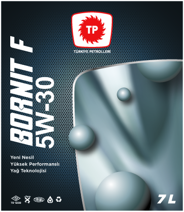 Bornit F label design 1
