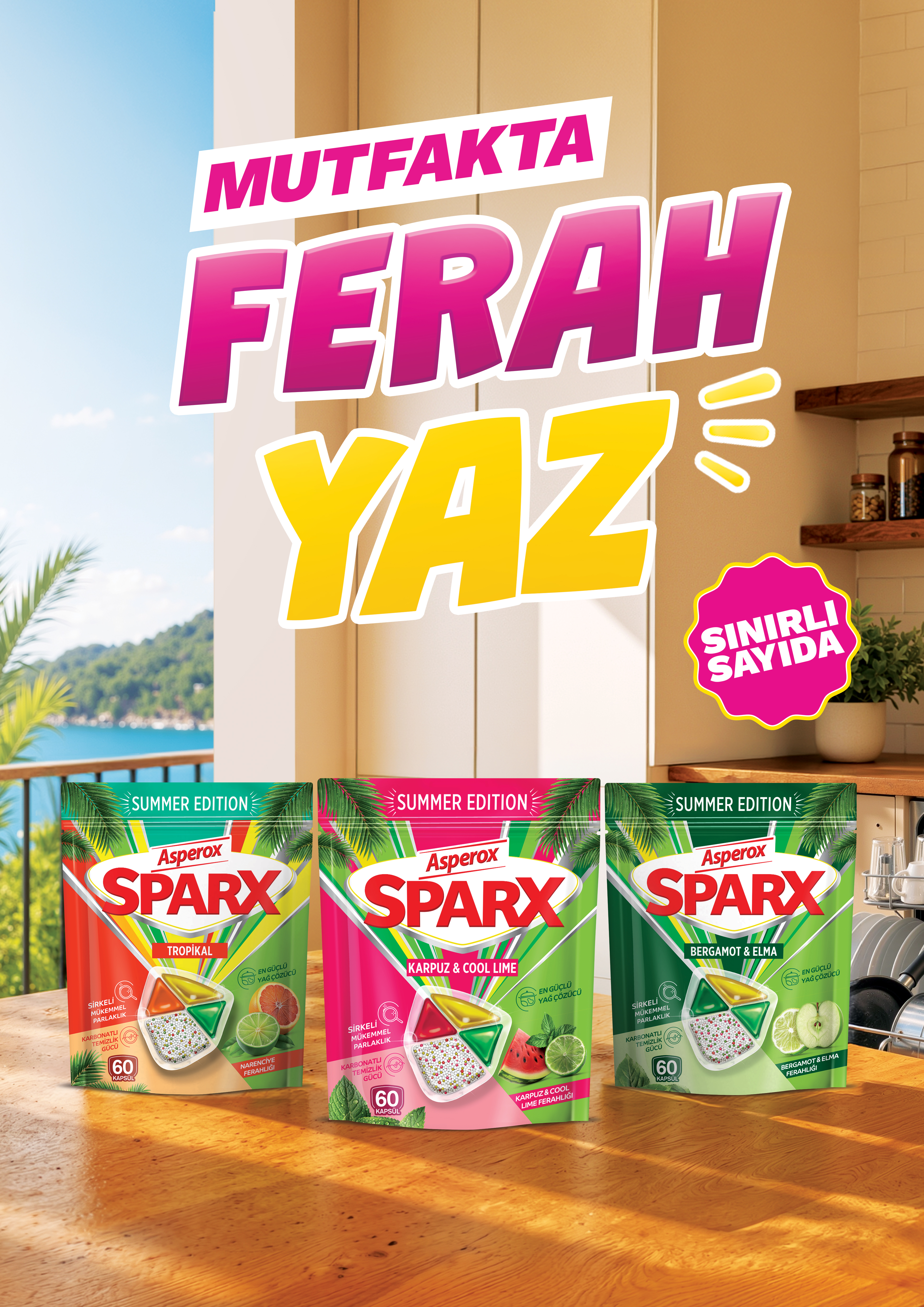 Sparx Summer Edition — Mutfakta Ferah Yaz KV (dikey)