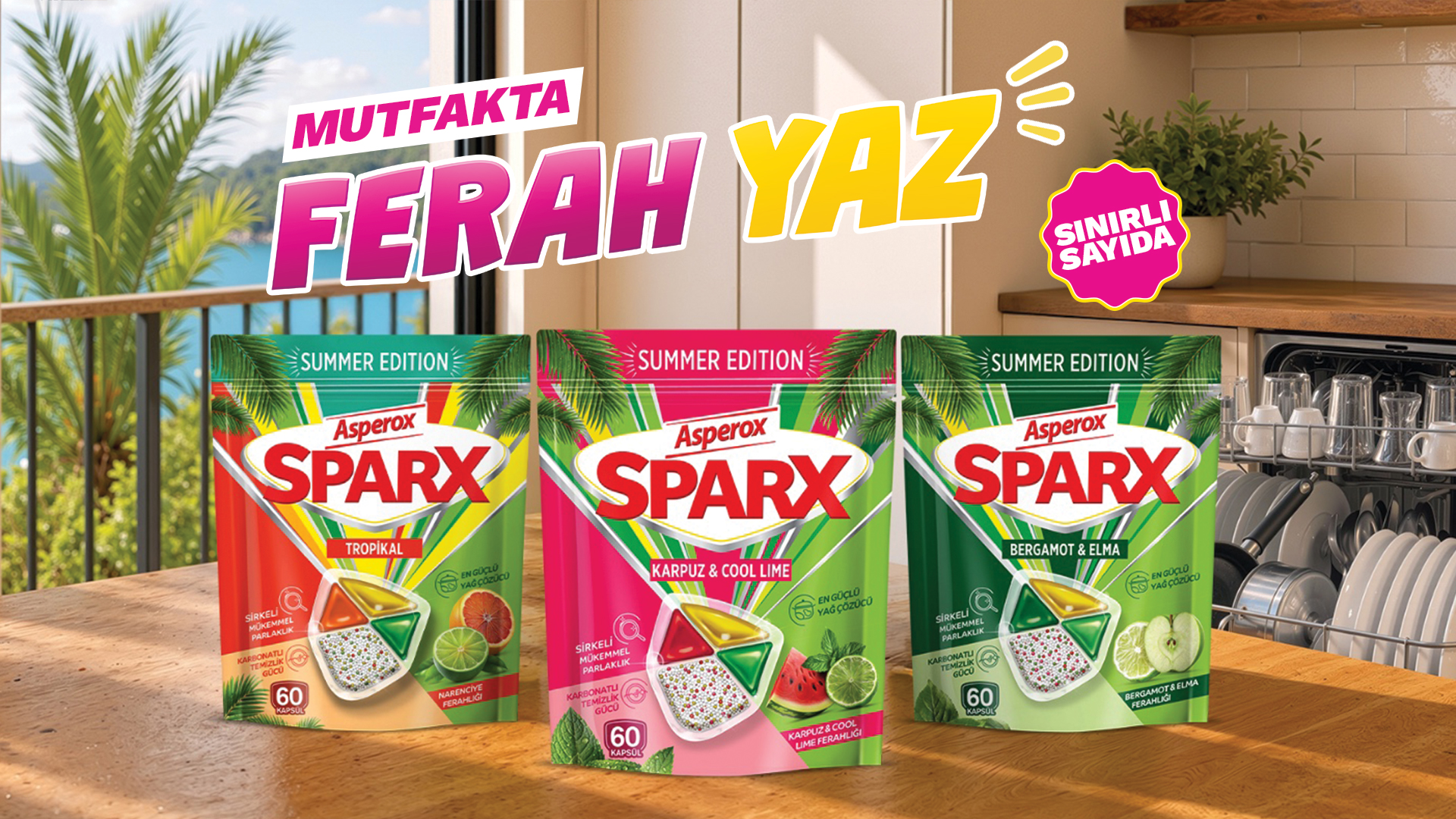 Sparx Summer Edition — Mutfakta Ferah Yaz KV (yatay)
